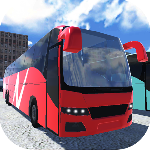 Coach Bus Parking 3D icon