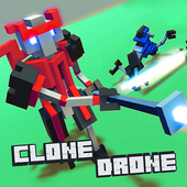 Clone Drone Fighting in Danger Zone Battle icon