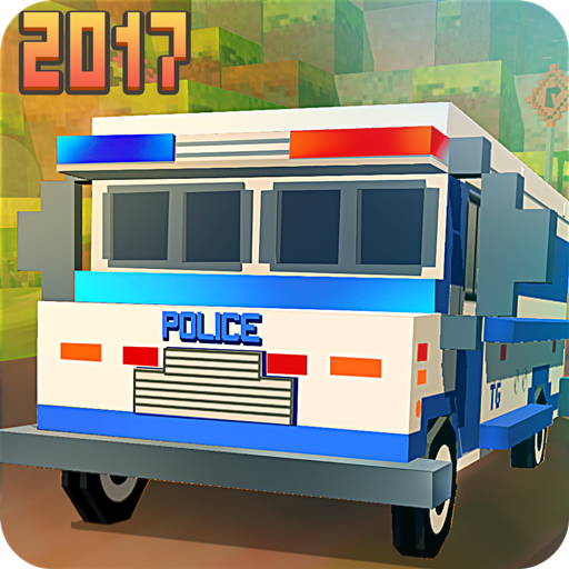 Blocky San Andreas Police 2017 أيقونة