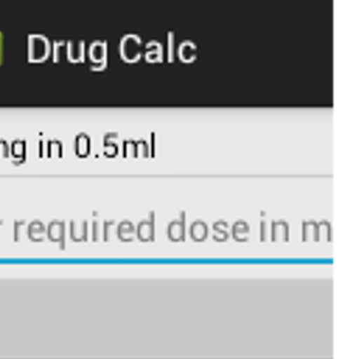 Simple Drug Dosage Calculator icon