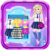 Princess College Dress Up icon