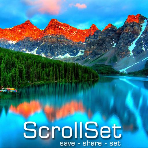 ScrollSet - Beautiful HD Wallpaper icon