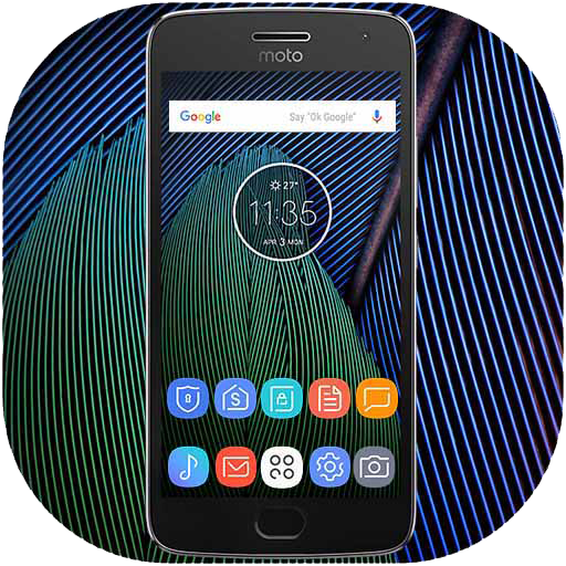 Launcher Moto G5 Theme icon