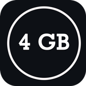 4 GB RAM Memory Booster أيقونة