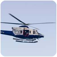 Crime News Reporter Helicopter