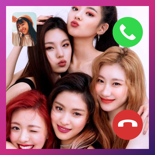 ITZY call - Fake call with ITZY icon