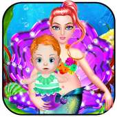 Mermaid Baby Born - Girls Game on 9Apps