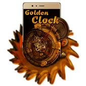 Golden Clock Live Wallpaper icon