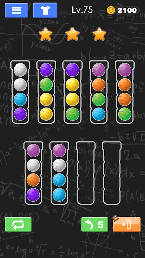 Sort Color Ball Puzzle - Sort Ball - Sort Color screenshot 1