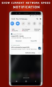 Leopard VPN - Free Unlimited VPN & Secure Hotspot screenshot 5