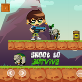 Amazing Ben Alien Shooter - 10 Obstacle Survive icon