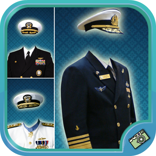Navy Costume Photo Suit Editor icon