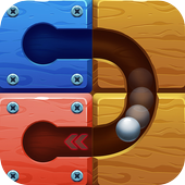 Slide ball - Rolling ball - Unblock puzzle icon