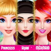 Royal Hijab, Mermaid And Princess Fashion Makeover