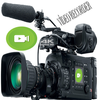 4k video camera आइकन