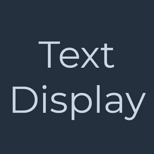 Text Display иконка