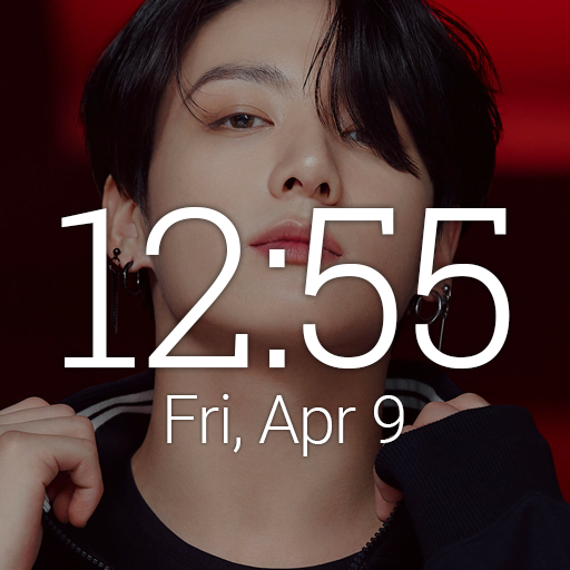 Jungkook Clock Widgets icon