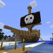 Pirate Ship Ideas Minecraft icon