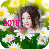 Calendar Photo Frames 2018 icon