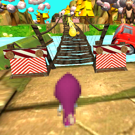 New Subway Little Masa Dash - Jungle Run Adventure icon