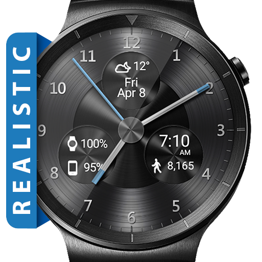 Black Metal HD Watch Face icon