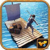 Raft Survival Shark Hunter 3D icon