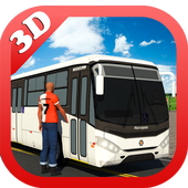 Real Bus 3D simulator 2015 icon