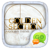 GO SMS GOLDEN SECTION THEME icon