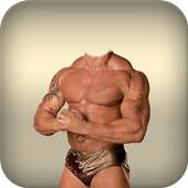 Body Builder Men Photo Suit on 9Apps