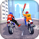 Real Bike Attack Racing Highway Stunt Rider 2018 icon