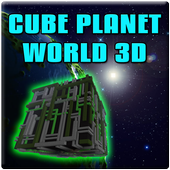 Cubes Planet World 3D Craft &amp; Build Miner आइकन