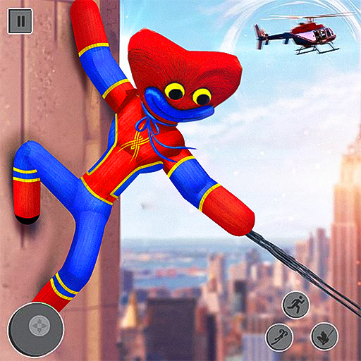 Pop spider Hero Stickman icon