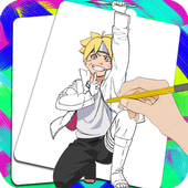 How To Draw Boruto icon