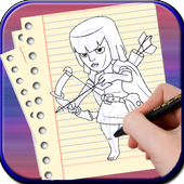 How to Draw COC icon