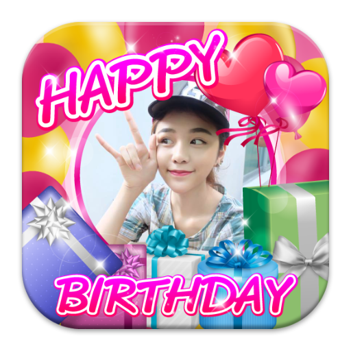 แอพ แต่งรูปอวยพรวันเกิดน่ารักๆ icon