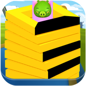 Hélix jump pig.io icon