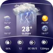 World weather widget&Forecast on 9Apps