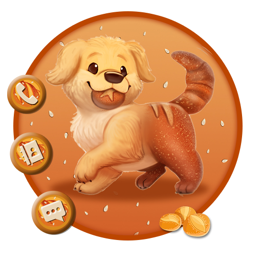 Pretty Bread Doggy Themes Live Wallpapers icon