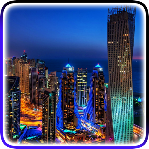 Night City Dubai Video LWP icon