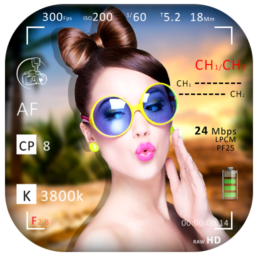 DSLR Camera Auto Blur Background,PIP Effect Photo icon