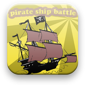 pirate ship battle icon