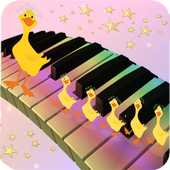 Five Little Ducks : Piano Magic Tiles For Kids icon