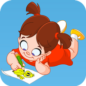 Drawing Of A Girl icon