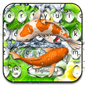 Live Koi Fish Keyboard Theme icon