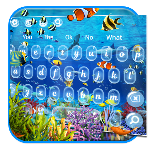 حوض السمك تحت الماء الموضوع أيقونة