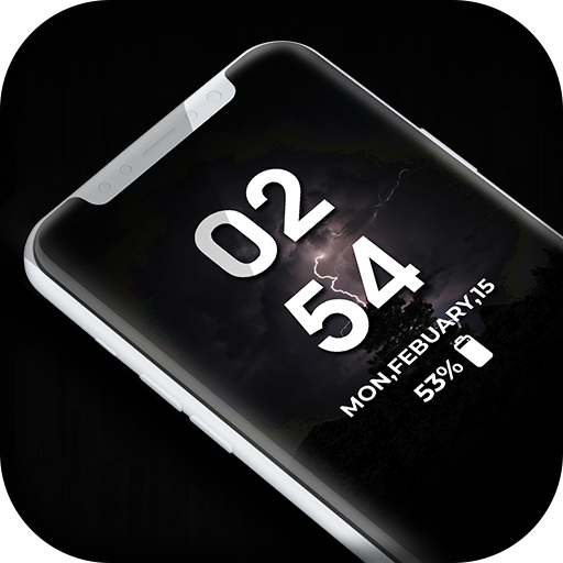 Always On Display, Amoled Clock Wallpapers HD icon