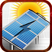 Solar battery charge Prank icon