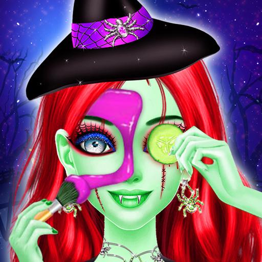 Halloween Makeup Games For Girls icon