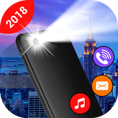 Flash Alerts on Call and SMS icon