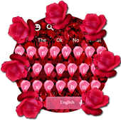 Beautiful Rose Petal Keyboard icon